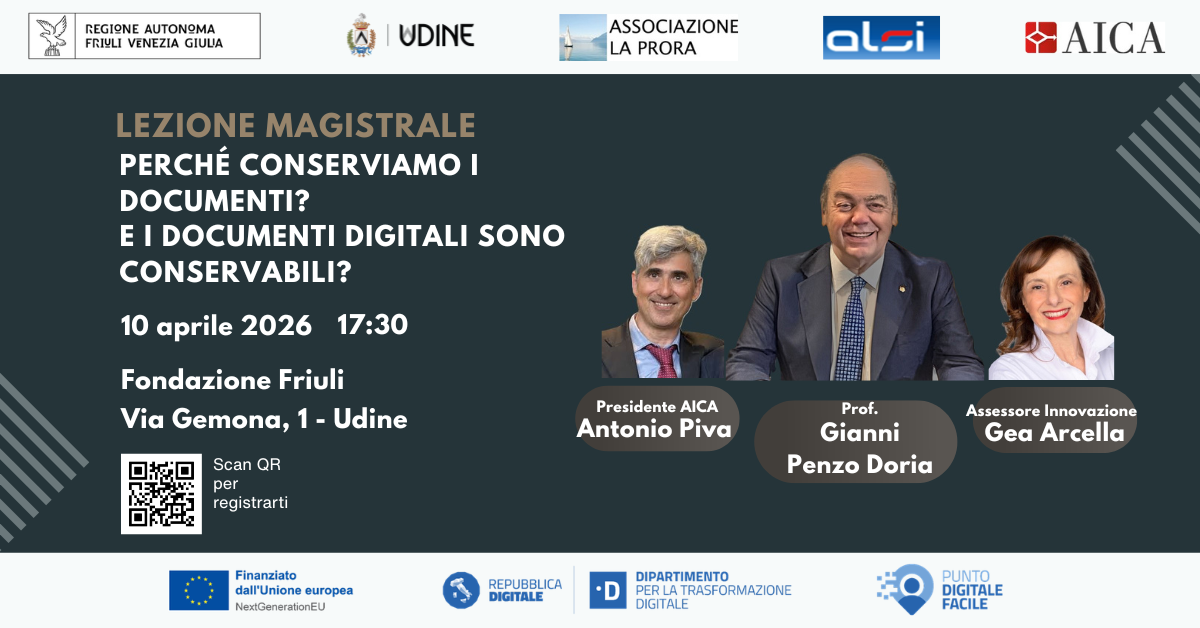 Immagine: Conferenza documenti penzo doria