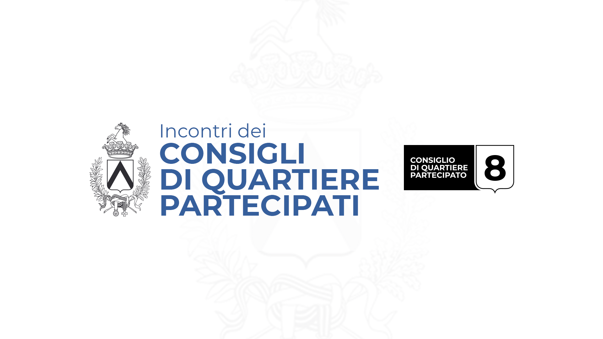 Immagine: Consiglio di Quartiere Partecipato 8