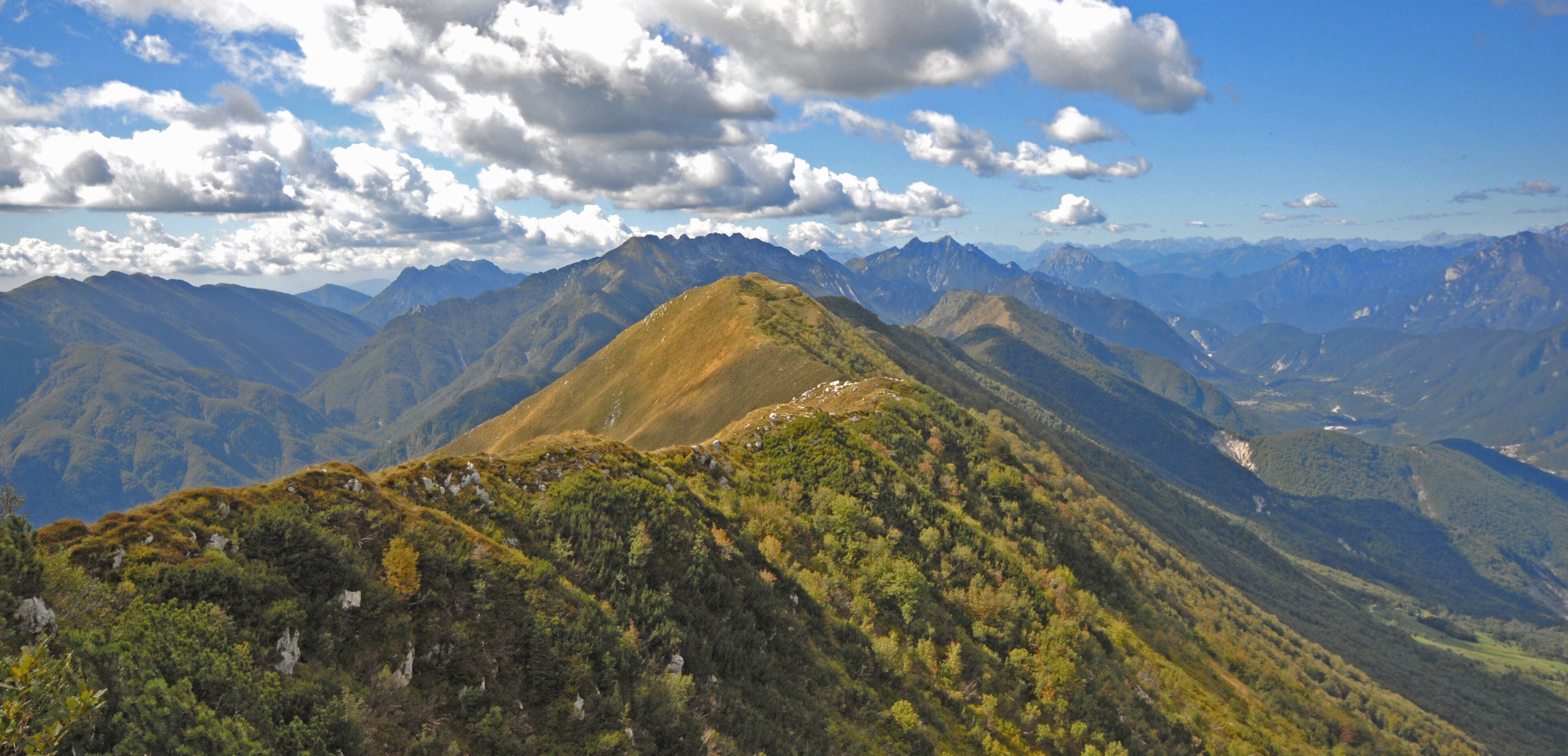 Dorsale del Chila e Nische fotografia di Marco Di Lenardo