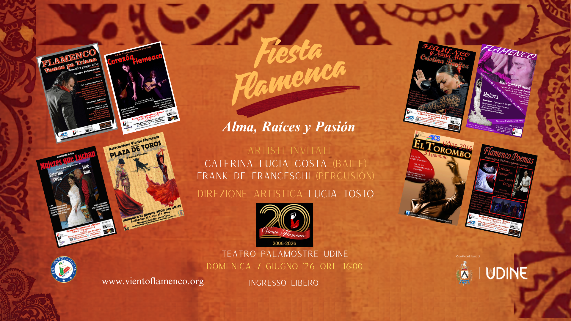 Immagine: Locandina Fiesta Flamenca  - XX° Anniversario