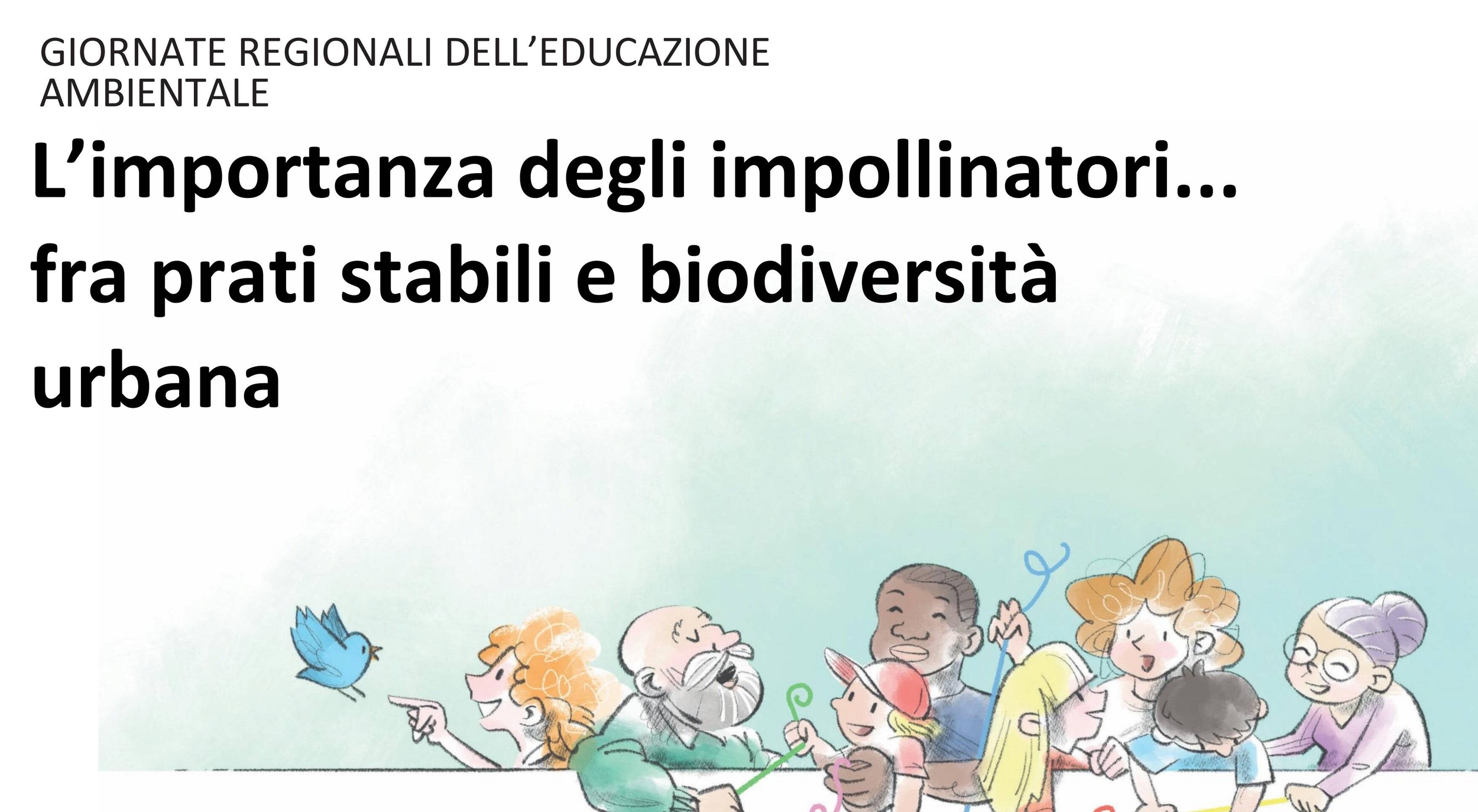 Illustrazione di presentazione giornata impollinatori