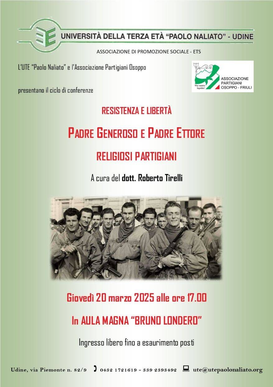 Immagine: Resistenza e Libertà 20 marzo